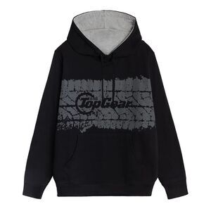 Top Gear Unisex Adult Tire Hoodie / Gray